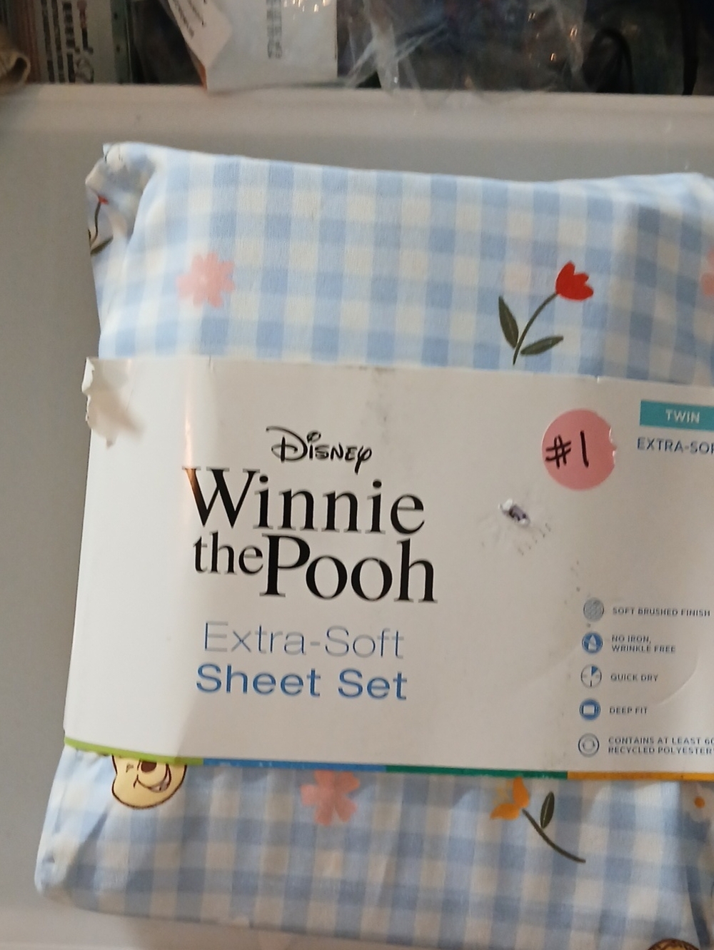 Extra-Soft Twin Sheet Set - Blue Floral